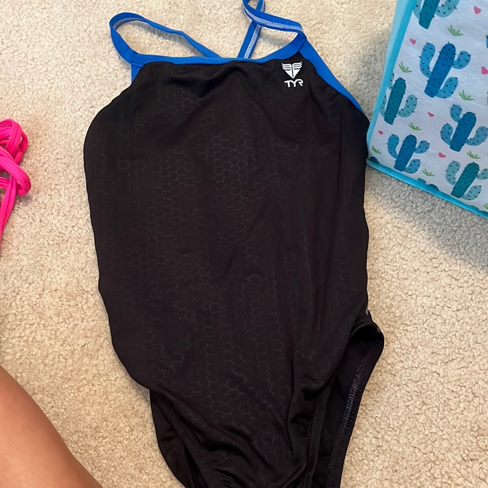 TYR black swimsuit